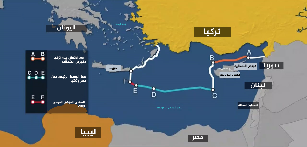 خريطة حدود تركيا واليونان Kharita Blog